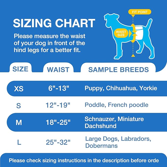 Puggies™ - Disposable Male Dog Diapers