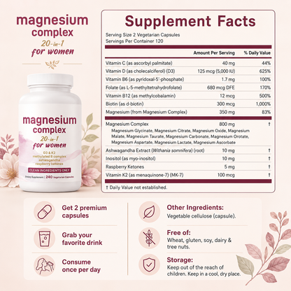 Verity™ Magnesium Complex for Women