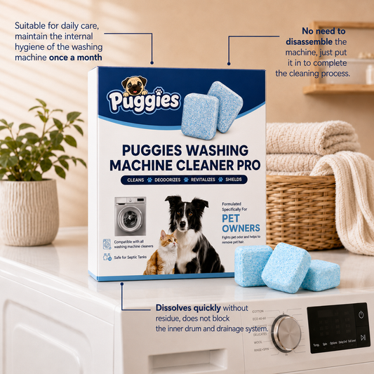 Puggies™ Washing Machine Cleaner Pro For Pet Households