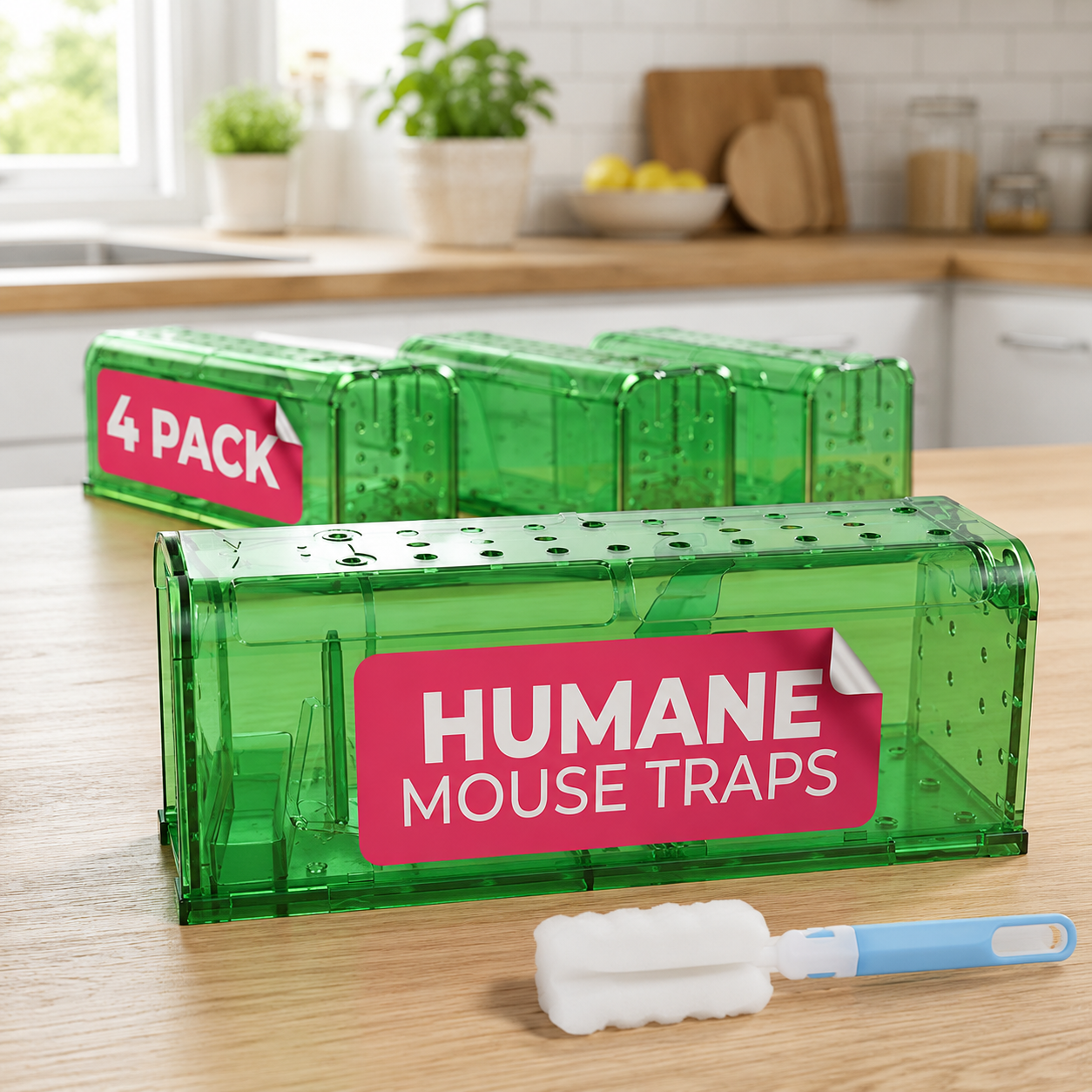Reusable Rodent Traps